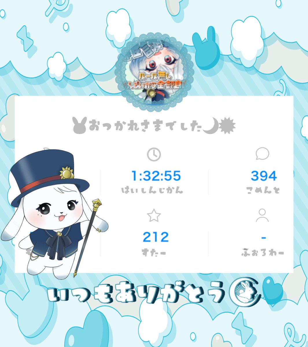 🌙☀️宵兎陽羽( ´◔ϖ◔`)@VTuber準備中 tweet media