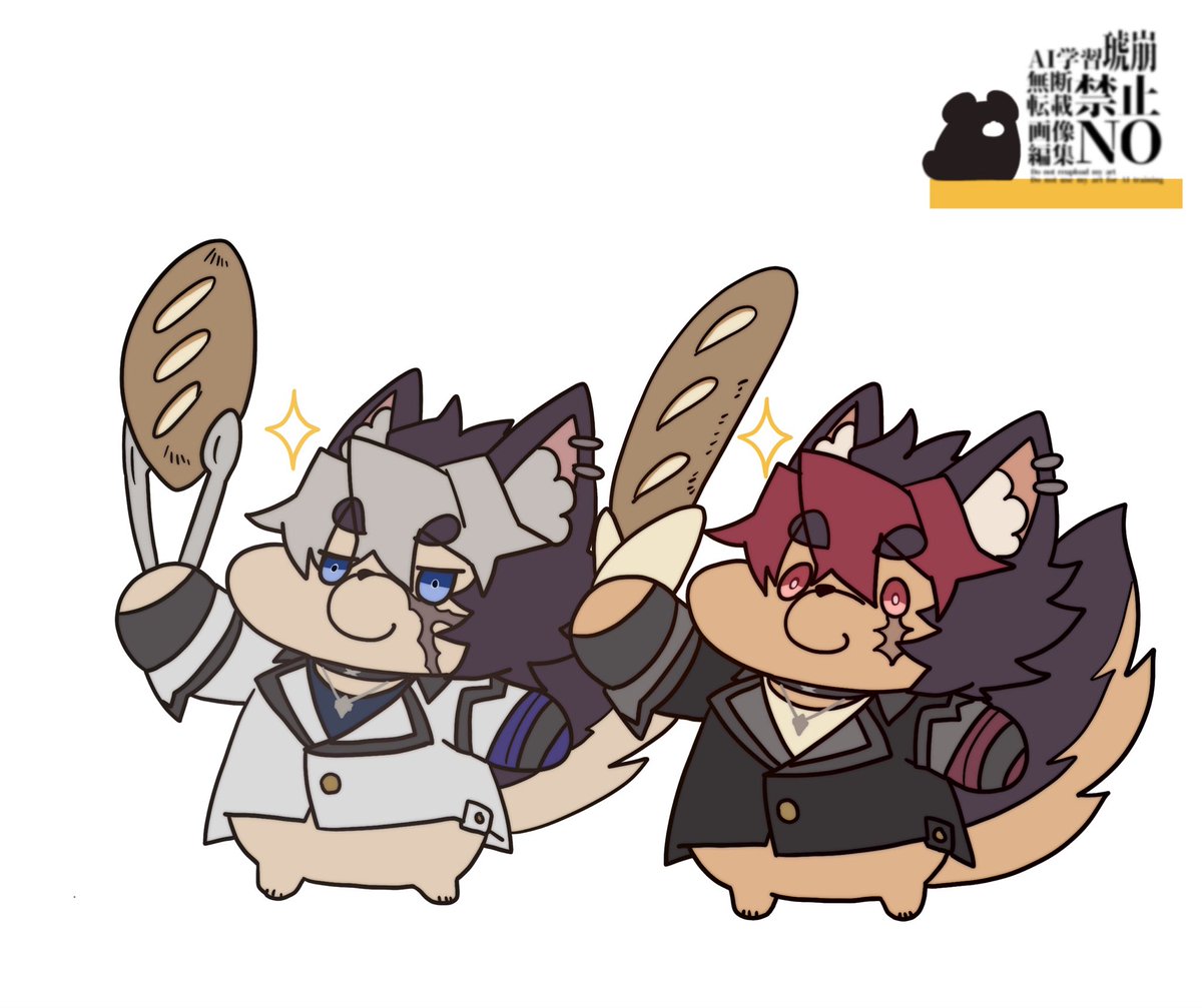 tizumame's tweet photo. かったいパンっス！ https://t.co/MQAgYFSg6l