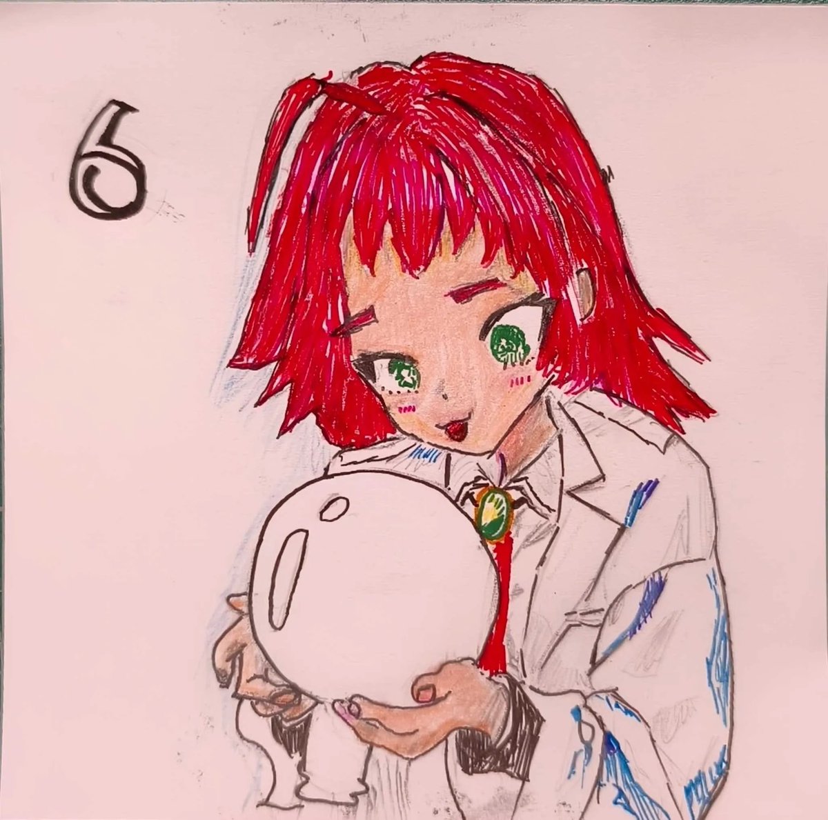 100Kano_looover's tweet photo. 100女友離第三季開播剩下6天！
今天是楠莉-由朝井彩加配音，隨地大小變之多啦A夢兼本動畫混亂製造者
今天的繪師是DC群的Luke(eeclukk)!

Luke：窩��看第三季

動畫討論區👇
https://t.co/RlqZsoJBIZ
#戀太郎家族出道計劃
#二創 #100カノファンアート
#動畫 #100女友 #第三季 #6d https://t.co/y4IpCFxvkU
