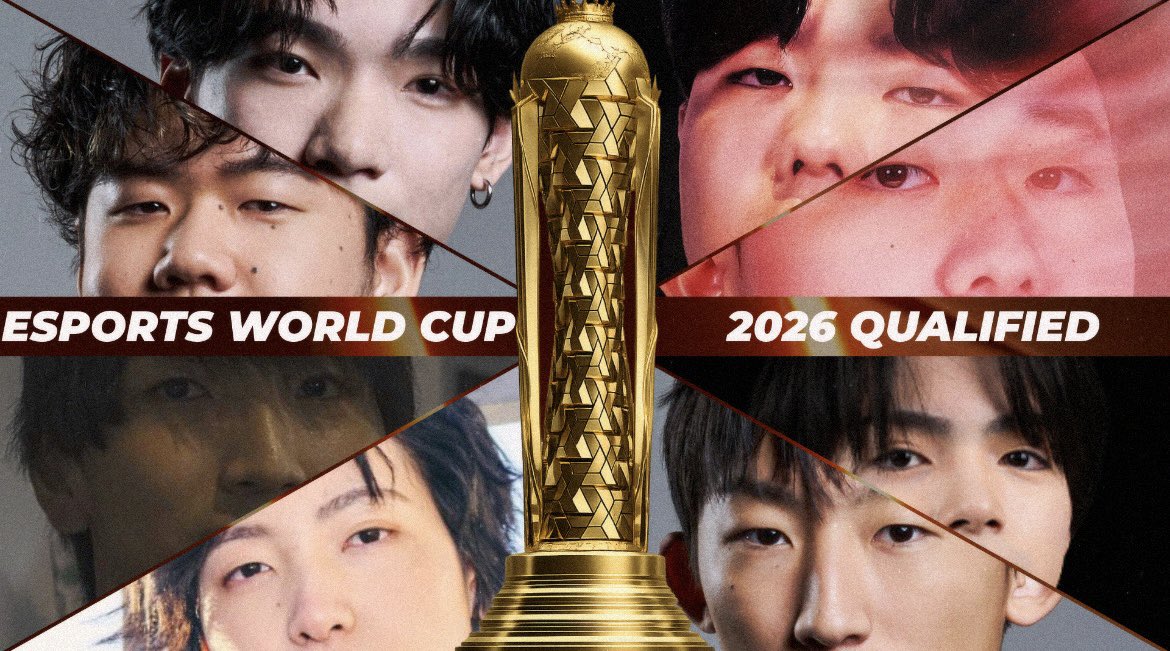 Yuna3150628's tweet photo. 🇫🇷ESPORTS WORLD CUP 2026 QUALIFIED🇫🇷

@yumafv &amp; @Koyota0 
@tomatvf &amp; @Mofuzz7 
@R4InyFN &amp; @Nalu_2525 
@MinipiyoFN &amp; @FuuKun11 https://t.co/ETljFg0j7B