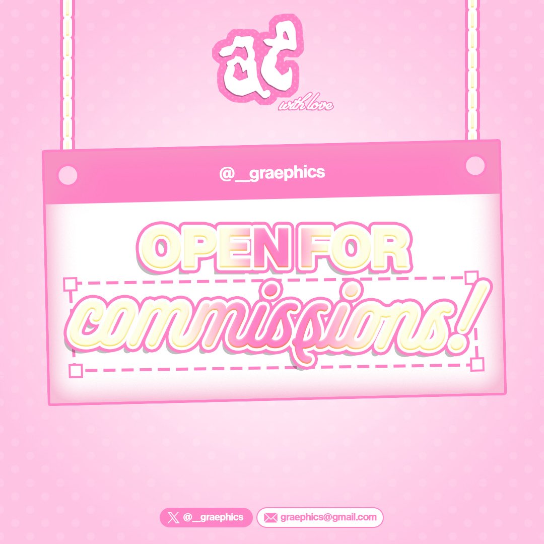 bygraephics's tweet photo. wts lfb ph #love__graephics  

SLOTS OPEN FOR COMMISSIONS! 🌐🎀 open for rush &amp; non rush!

t. ph kpop graphic design layout birthday ad cupsleeve concert fan support event freebies giveaway banner photocard pubmat photostrip

💬 please dm me im a star 😭🥹😭🥹 https://t.co/PpnWZC8k6o