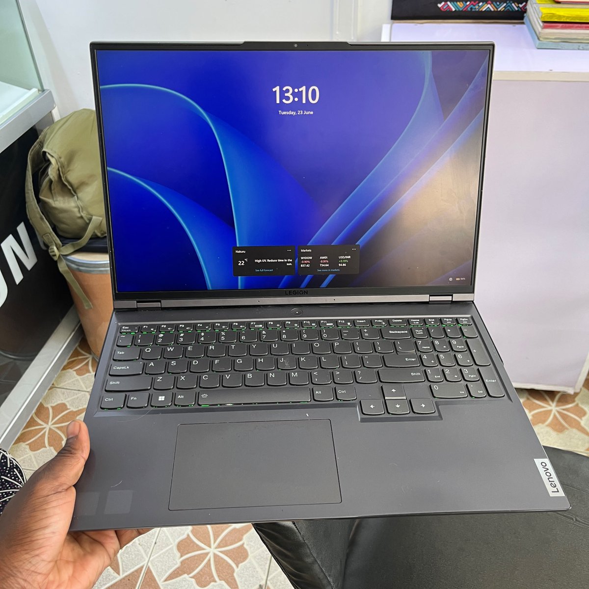 done_t3's tweet photo. Selling this beast. LENOVO LEGION
Asking price Ksh. 125,000

Specs
12th Gen Intel core i7 
RAM 64 GB
Graphic Card: NVIDIA GeForce RTX 3060 GPU 6 GB
Storage 2 TB

call/ Whatsapp: +254740467598
Location: Nakuru https://t.co/kj9xIa3EGq