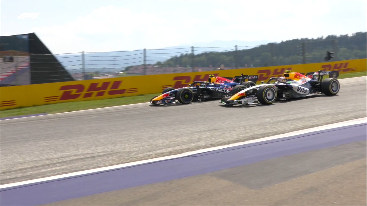 F1's tweet photo. "It's on fire"

Hadjar passes Lawson for P8, as the Racing Bulls driver reports problems with his car but keeps going for now! 😳

#F1 #AustrianGP | LAP 5/71 https://t.co/GVh6Bt5HI1