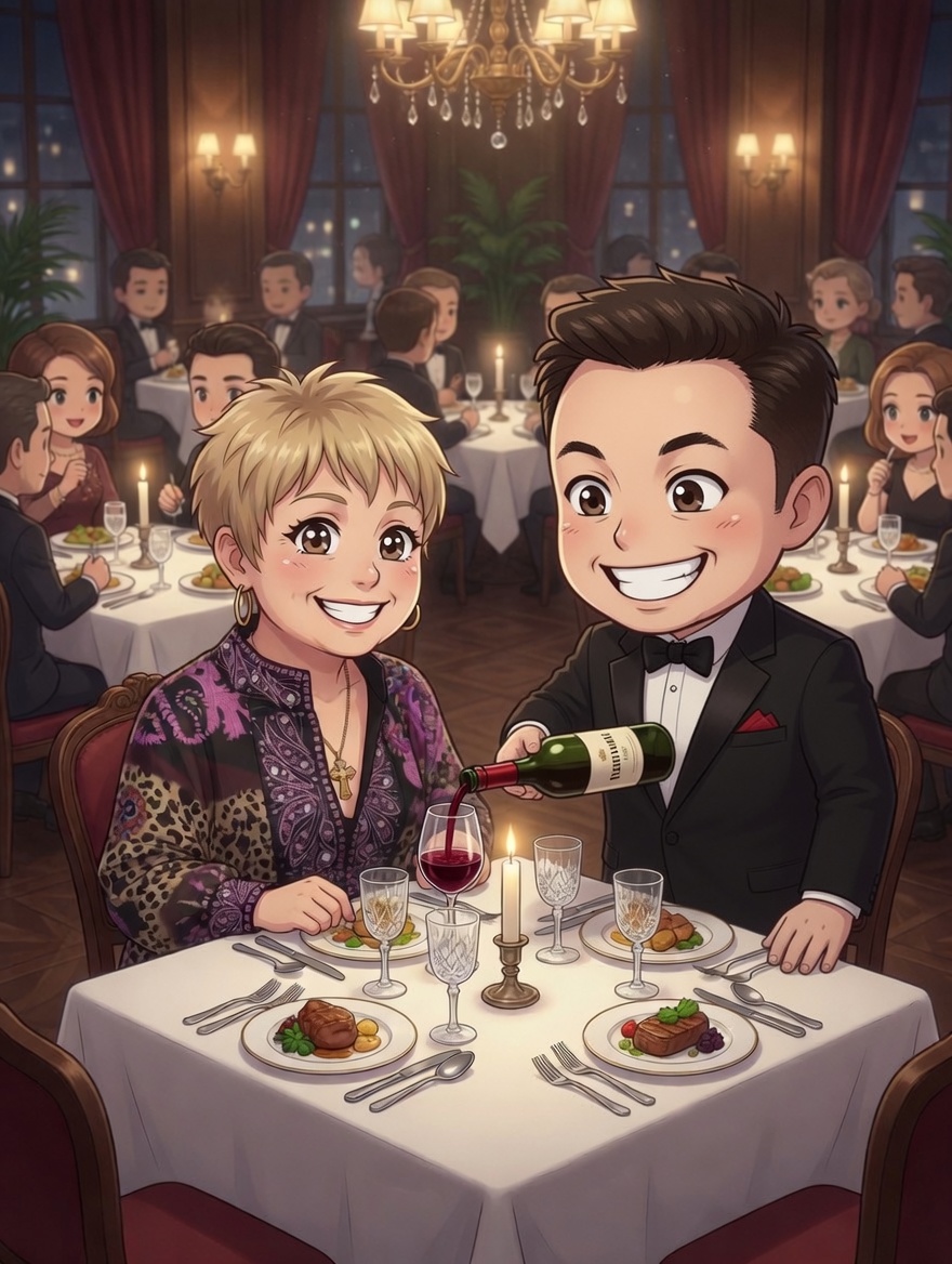 marshazone's tweet photo. The Vision-Dreams: 10. At the special dinner. https://t.co/Q8lgQE2vzd