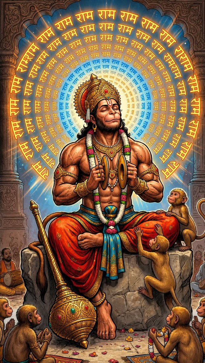Bijal_shah11's tweet photo. राम नाम संजीवनी समान। https://t.co/ye98ZATPep