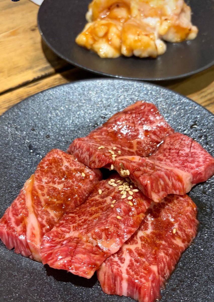 __154cm__zz's tweet photo. おわしてます☺️☺️

今日行った焼肉屋さん美味しかった😭😭
お土産もありがとうーーー！！🥹 https://t.co/S5BlPLQHqk
