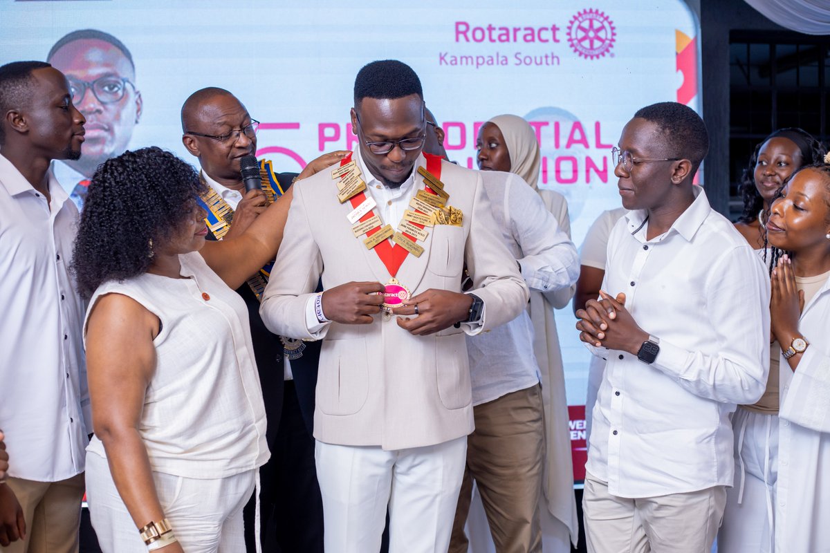 rctkampalasouth's tweet photo. DG Geoffrey M. Kitakule: "I have never found a man full of life like Craven I have no doubt that you are going to make an excellent President."
#15thPresidentialInstallation #KinightsInstallation https://t.co/GTiPVMrtmg