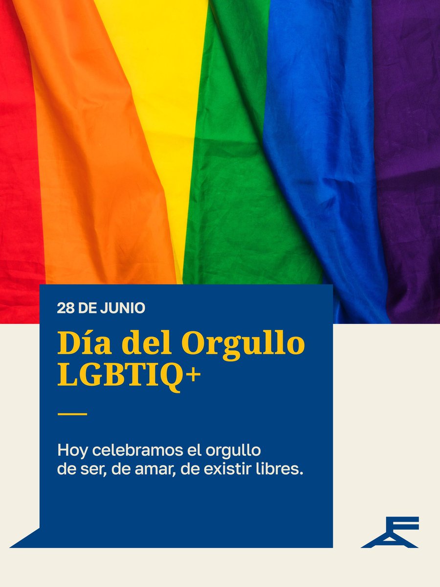 Frente_Amplio's tweet photo. La lucha que se transformó en orgullo 🏳️‍🌈🏳️‍⚧️

Reafirmamos el compromiso  donde todas y todos puedan vivir con libertad, igualdad y sin miedo.

Celebramos la diversidad, defendemos los derechos y seguimos trabajando para que nadie quede atrás por

¡Feliz Día del Orgullo LGBTIQ+! 🌈 https://t.co/VX8Wb8sfIz