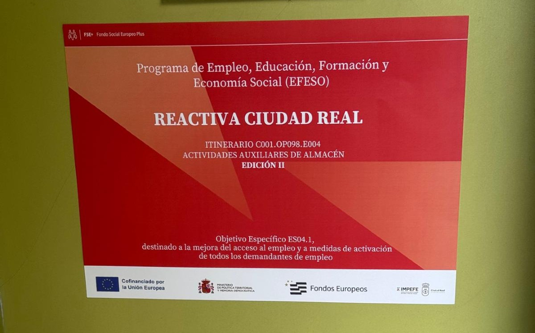 cenforade_'s tweet photo. 🚀 El martes dimos comienzo a la II Edición del curso "Actividades Auxiliares de Almacén" dentro del programa Reactiva Ciudad Real.

Una formación diseñada estratégicamente para mejorar la empleabilidad y activar el talento de las personas demandantes de empleo. 💼✨ https://t.co/Lx5uAlcH3z