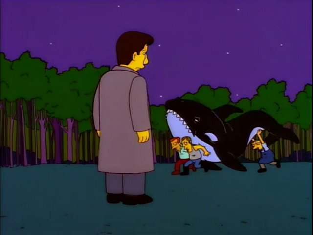 ChimiChipita's tweet photo. Lo random de ir con una orca por el medio del monte y Moe gritando: ¡Los Federales!" https://t.co/yJbX7eRlSs