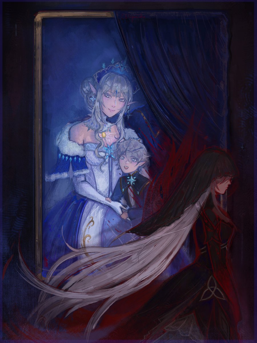 eliyuusiath's tweet photo. cute family portrait! #tsaritsa #ronova https://t.co/Aom71lcNI4