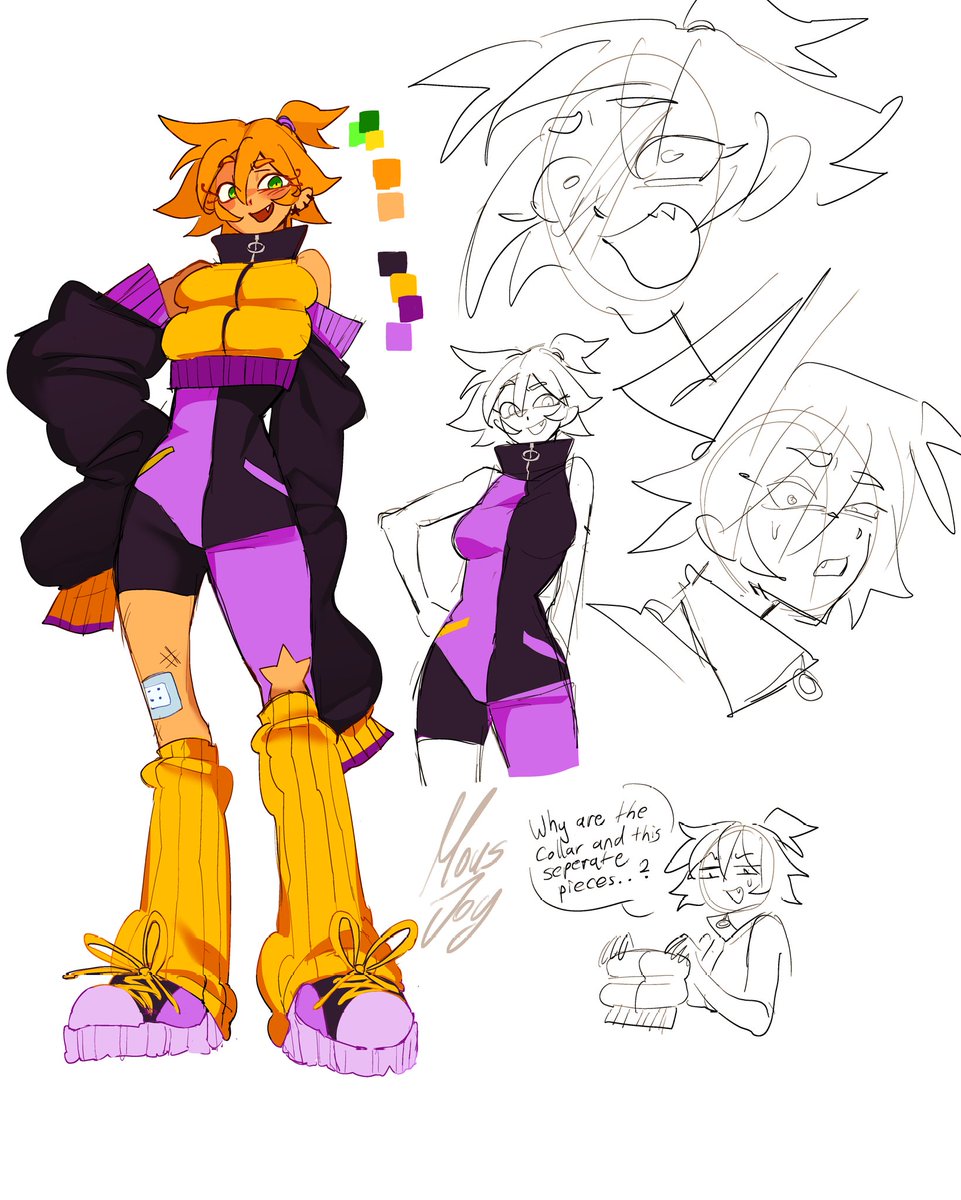 Finished my Oc refs for af finally