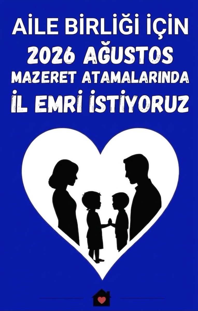 Handet9n's tweet photo. @mebpgm İl emri bir ayrıcalık değil, aile birliği hakkıdır. 2026 Ağustos’ta müjdeli haber bekliyoruz. #Ağustostailemri
@tcmeb @mebpgm @meb_dinogretimi @meb_ogm @MebOrgm @meb_ttkb @mebtegm https://t.co/O6Xsx8nT9g