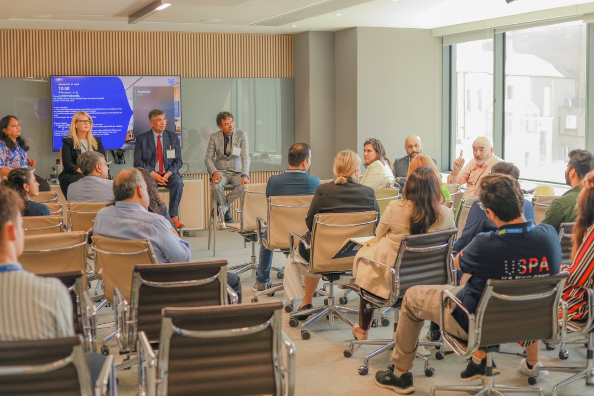 iic_info's tweet photo. 1/3 An absolute privilege for our Chairman, Prashant Shukla, to participate on behalf of the @iic_info  in the @bankofireland Fireside Chat last week. Moderated by Meena Karunanidhi alongside Vanessa Geraghty &amp; Maruthi Nambi, this was a vital milestone for the diaspora👇 https://t.co/3TeAYAsuJa