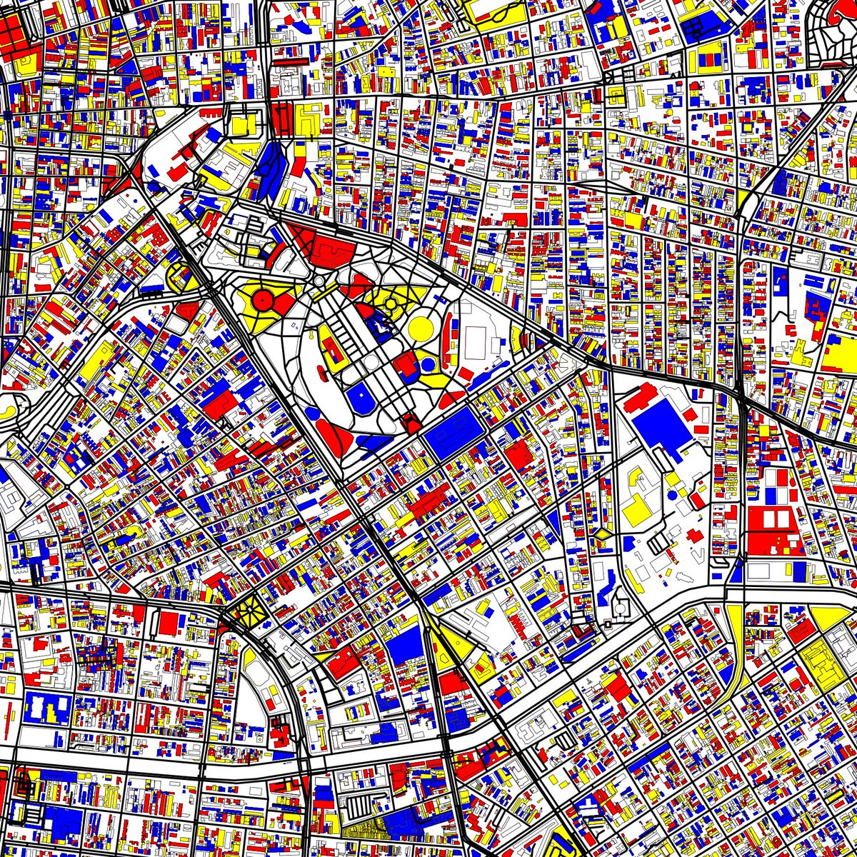 AndreiRT's tweet photo. Create a web app using MapLibre GL JS and Vite. The user draws a bounding box on the map, then the app fetches street geometry for that area from the Overpass API as GeoJSON and renders it as a new layer. https://t.co/cGU12C7knN
