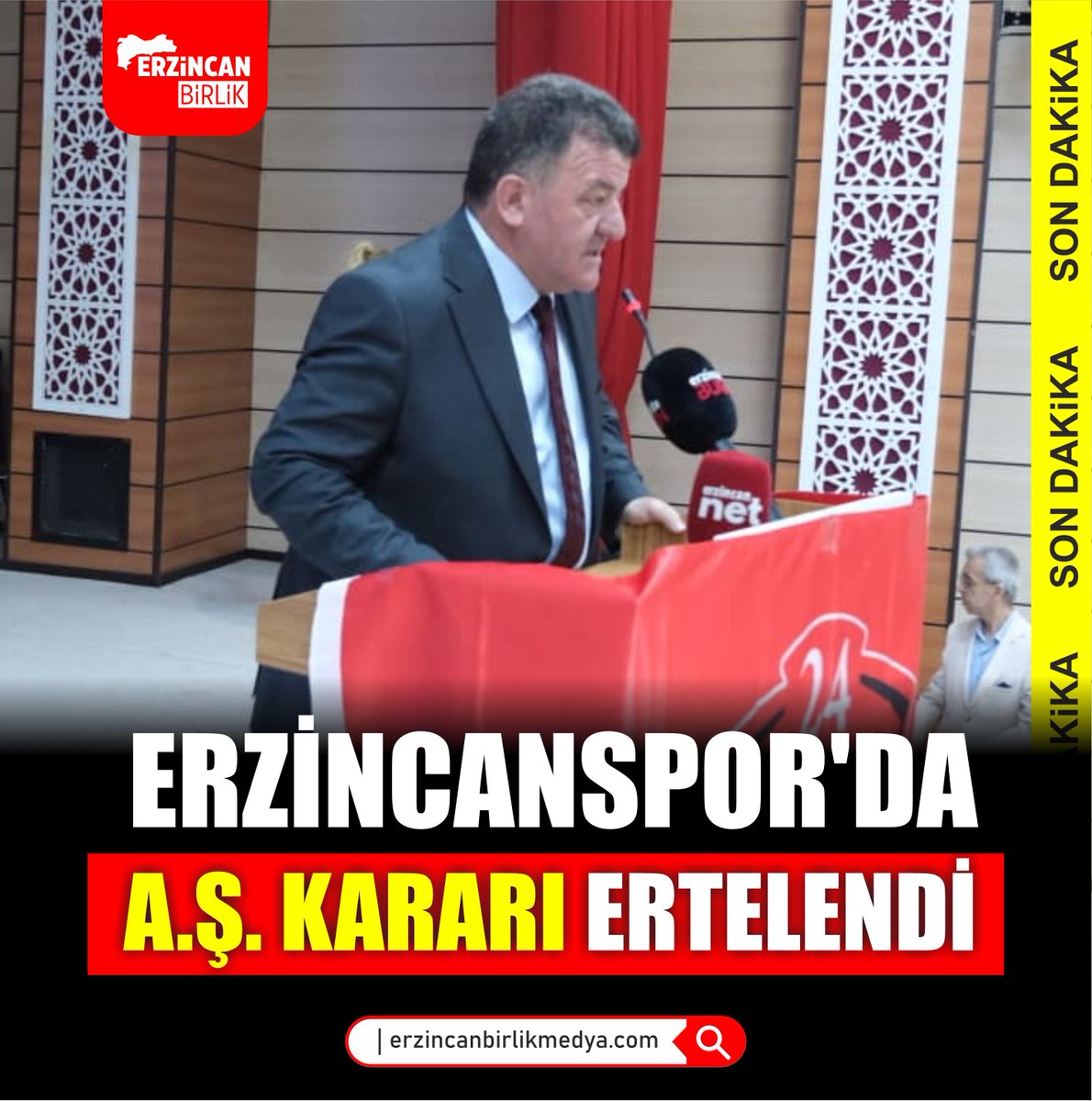 Birlik024's tweet photo. Erzincanspor İçin Milat Olacak Kongre: Çoğunluk Sağlanamadı, İşte Yeni Tarih! 
HABERİN DETAYI LİNKTE...
👇👇👇👇👇
https://t.co/1gFbaAuPdH #ERZİNCAN #erzincanspor #sondakika #Spor https://t.co/yo3cjySFQb