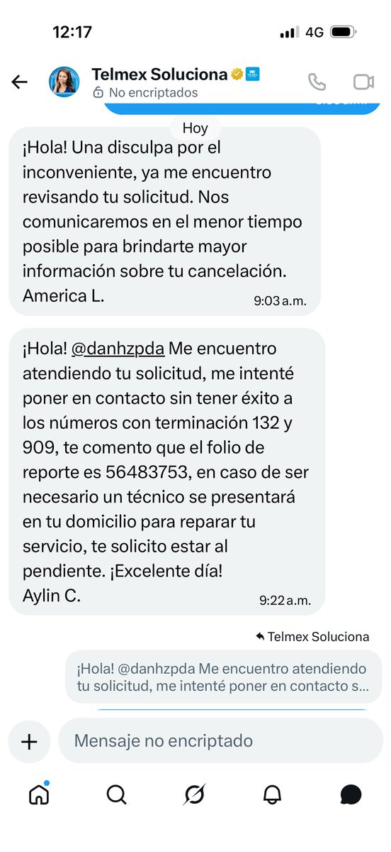 danhzpda's tweet photo. Ahora ya inventan números de contacto 😡😡😡 @TELMEXSoluciona  @Telmex @Carlos_Slim_D  
Ya díganme el proceso de cancelación y punto! https://t.co/tdUVLiS08i