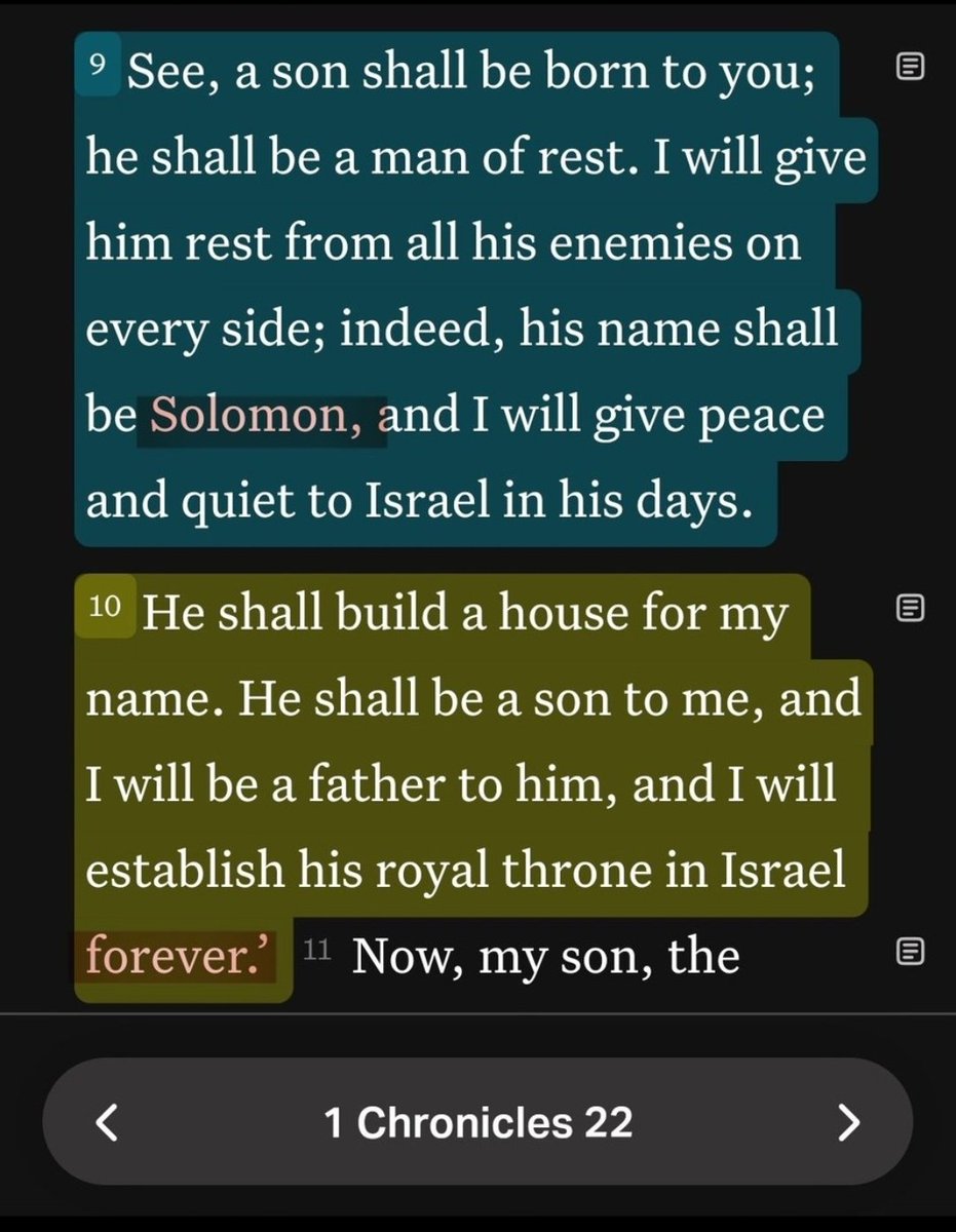 dingoatembabi23's tweet photo. @Jawntz @darwintojesus According to the Hebrew Bible, the Davidic Messiah will come from BOTH David &amp; Solomon's lineage

However, Luke's genealogy goes through David's son Nathan instead of Solomon

Nathan never reigned as king, never built the temple, never had sons become kings. Why bypass Solomon? https://t.co/gCEd4cNcPI