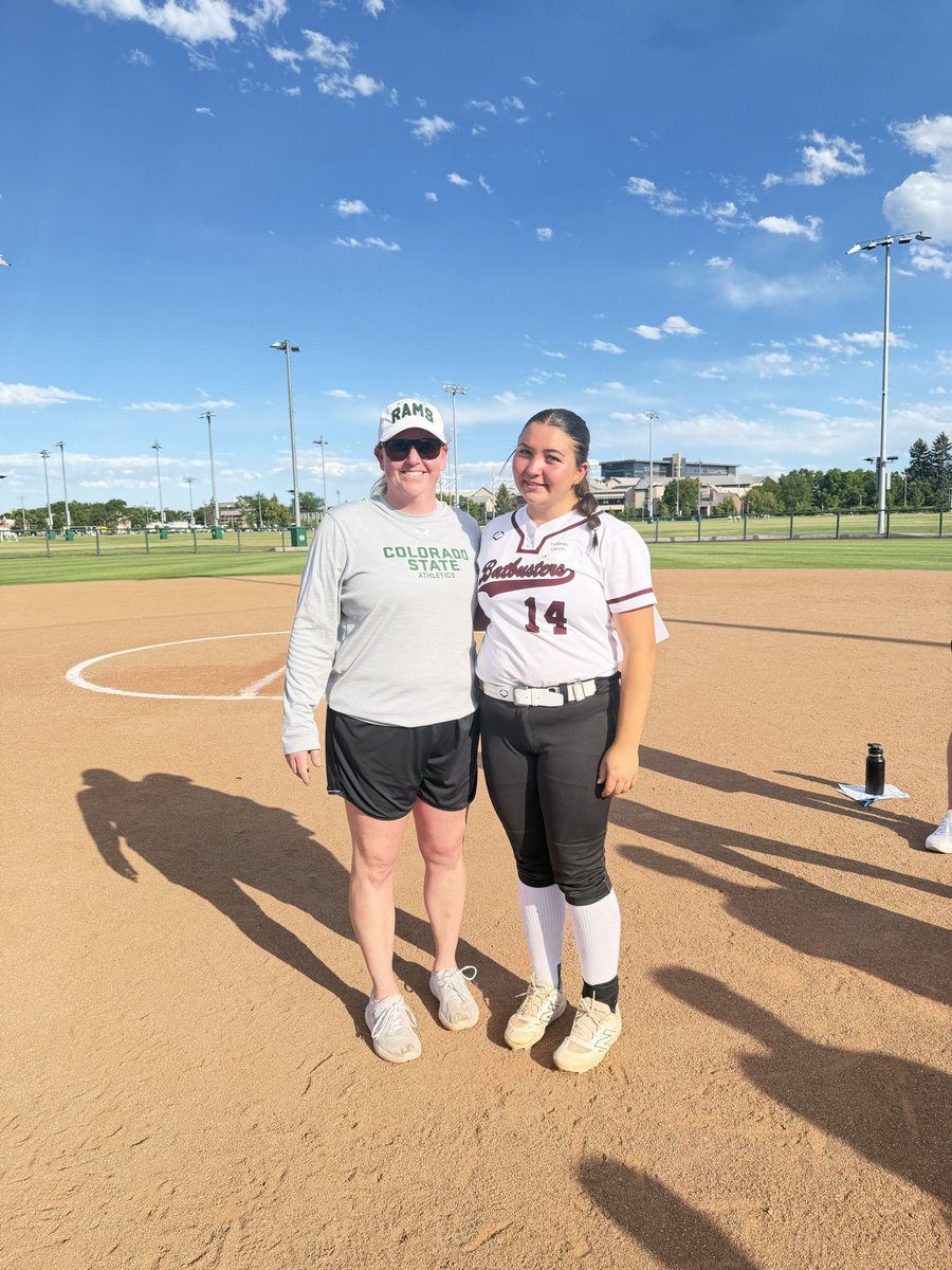 BLeech4016's tweet photo. Thank you @CSUSoftball and all the coaches and players for a awesome camp! I learned so much and had so much fun! @Mgascoigne32 @T_GILS33 @TonySmithCSUSB @27Batbusters @Coach_GM_ @cobatbusters06 @batbusterscoach https://t.co/Y2KCAxo374