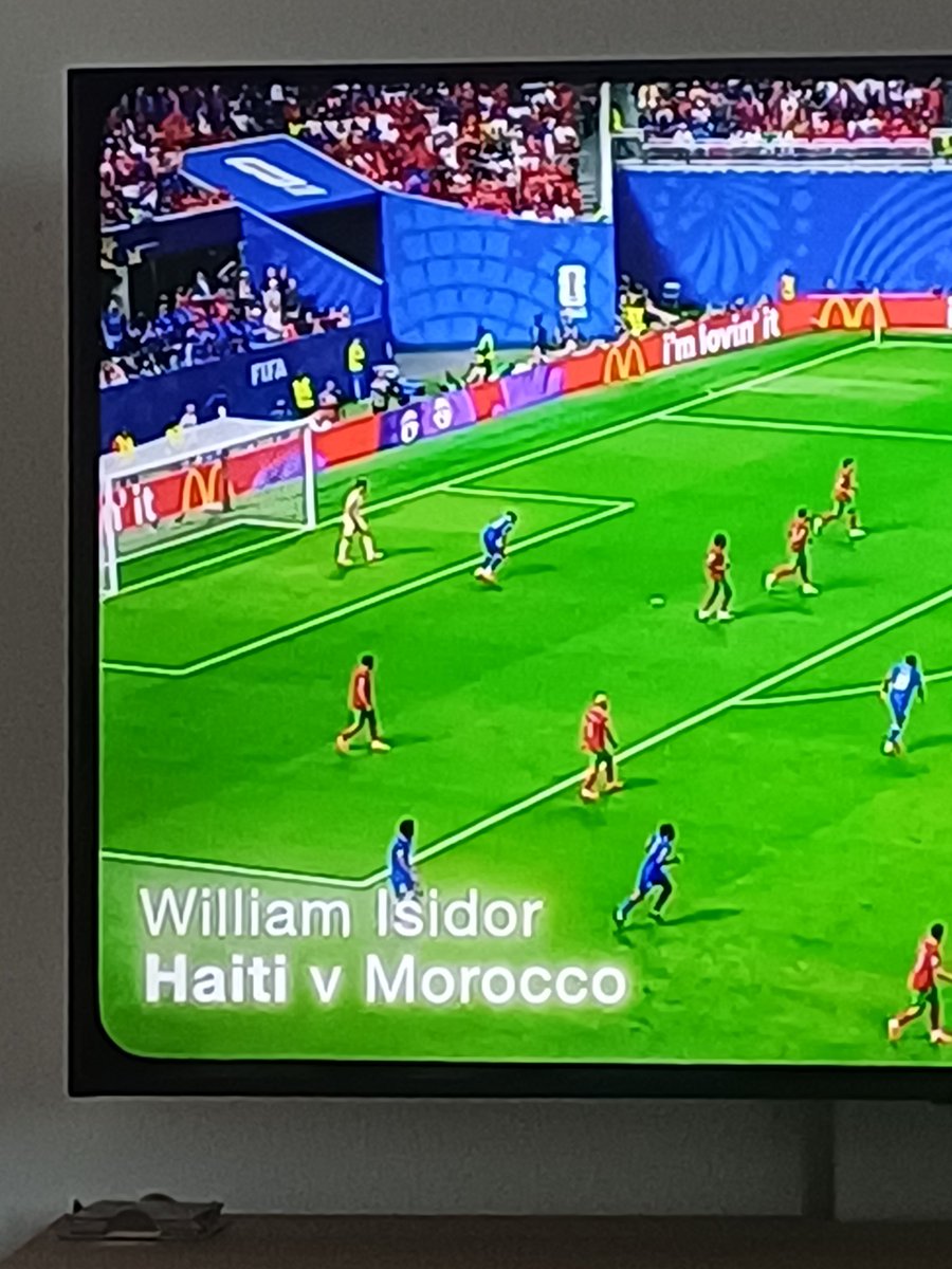 PhilTigg's tweet photo. @itvfootball who is William Isidor? #worldcup #fifaworldcup #itv #getitright https://t.co/eDwPkPvidO
