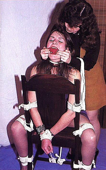 harrtsmith1's tweet photo. Trying to find anything about Sally and Susan is quite difficult but possible that they both started shooting bondage in 1974.  By 1981, they had 2 Sally in bondage mags out and 6, 1xhr   sound videos. Targets For Torment was 1st with Harmony, sold $125 https://t.co/qdHd0Rm7BJ