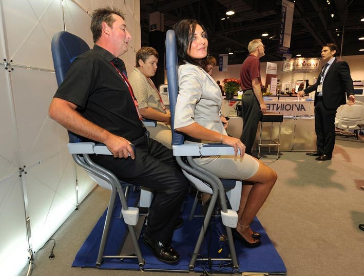 ReedSealFoss's tweet photo. Can't imagine a worse take.

These airplane seats are more economically efficient too, Laurie.

JFC already. https://t.co/2BmfpBbpzS