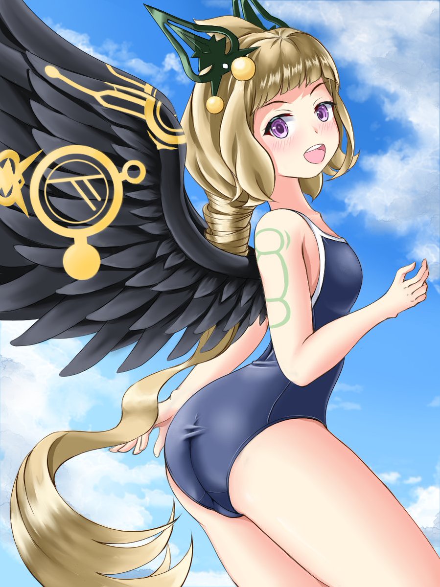 RunickFairy's tweet photo. "Even though I'm a fairy and have limited powers, I can still wear a swimsuit like the beings of this world." #SeductiveSunday https://t.co/GjdRUutKWe