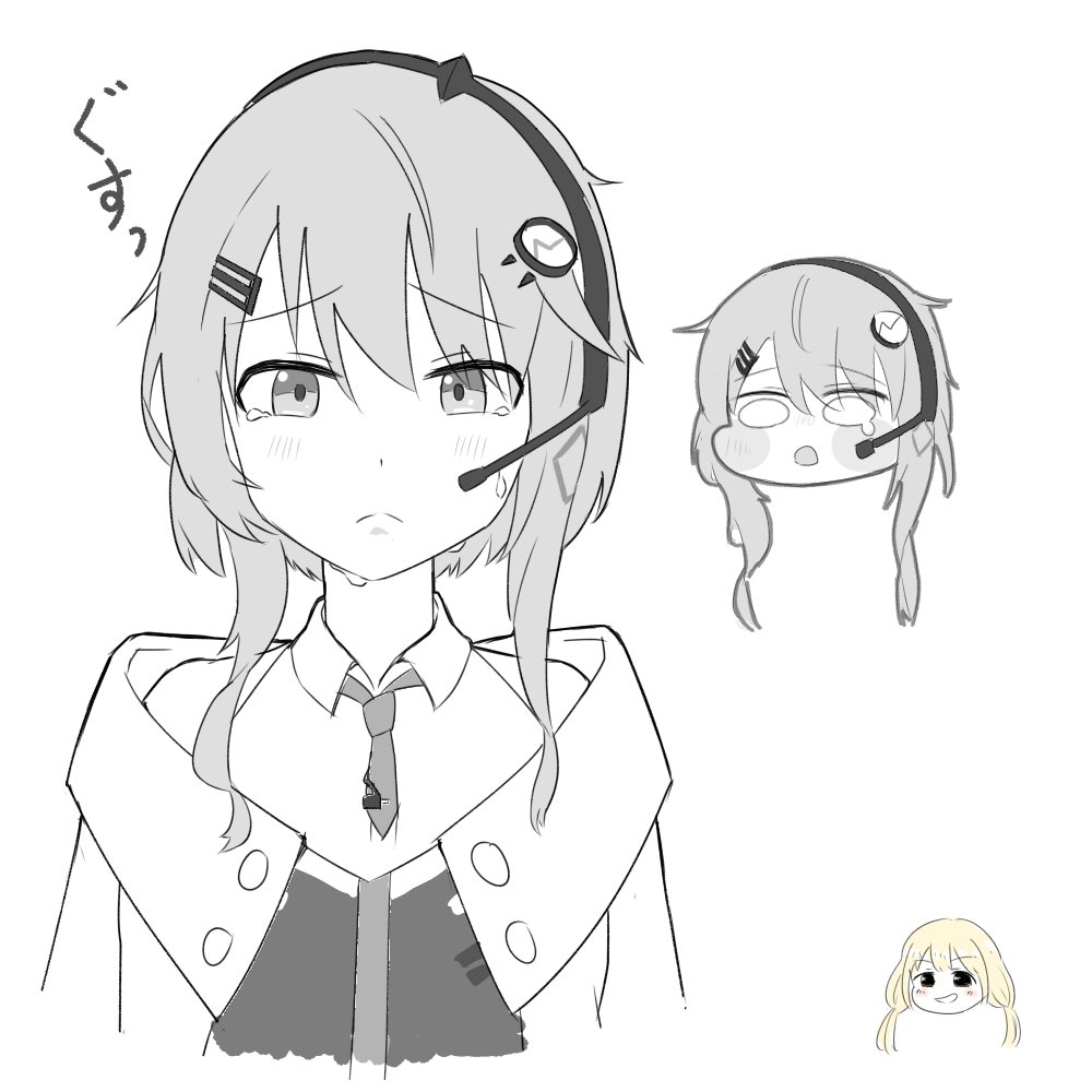 OrangeAmphibia's tweet photo. お絵描きリハビリの泣きフィーちゃん https://t.co/IYkSOhb5h9