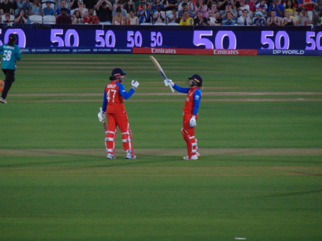 RobbieSpice89's tweet photo. Such an awesome night out yesterday at @T20WorldCup watching England Women vs New Zealand Woman. Managed to even getting few photos including @Danni_Wyatt getting her 50 @ECB_cricket https://t.co/5TtY1B6Wsm