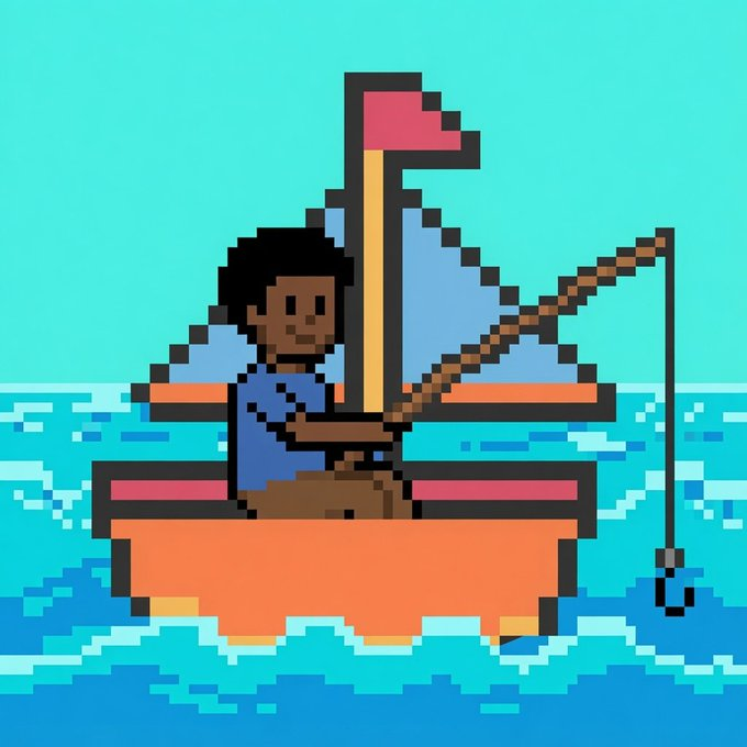 VoxelVoyages's tweet photo. The main captain is @blknoiz06 !

May we only hope to see you in the $VOXEL seas one day.

Weekends are for casting, chilling, and earning. https://t.co/Efaoa0VZ9d