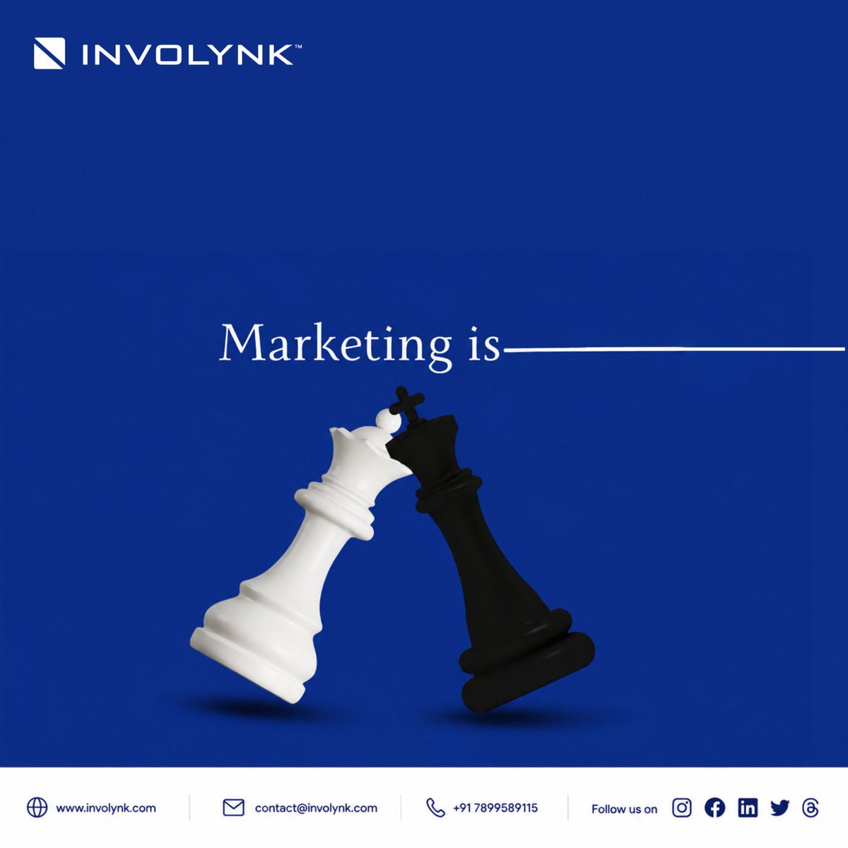 involynk's tweet photo. At INVOLYNK, we help businesses align marketing, branding, and sales with smart strategies, technology, and automation to achieve sustainable growth.

Which do you think has the biggest impact on a business? 👇

#Marketing #Branding #Sales #BusinessGrowth #Startup #INVOLYNK https://t.co/Gqmo71ub3Q