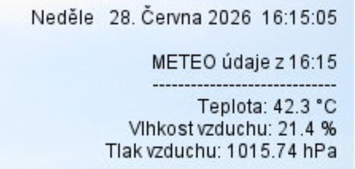 FriedlTomas's tweet photo. Teplota 42,3 °C 

Doksany, stanice ČHMÚ.

🥵🌡️ https://t.co/8gbJyEQ6ks