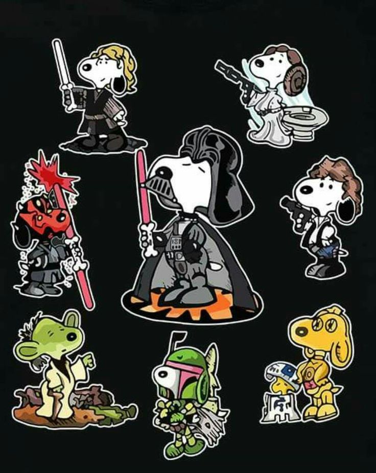 snoopyb047's tweet photo. Star Wars x snoopy https://t.co/0ZJvujgyjb