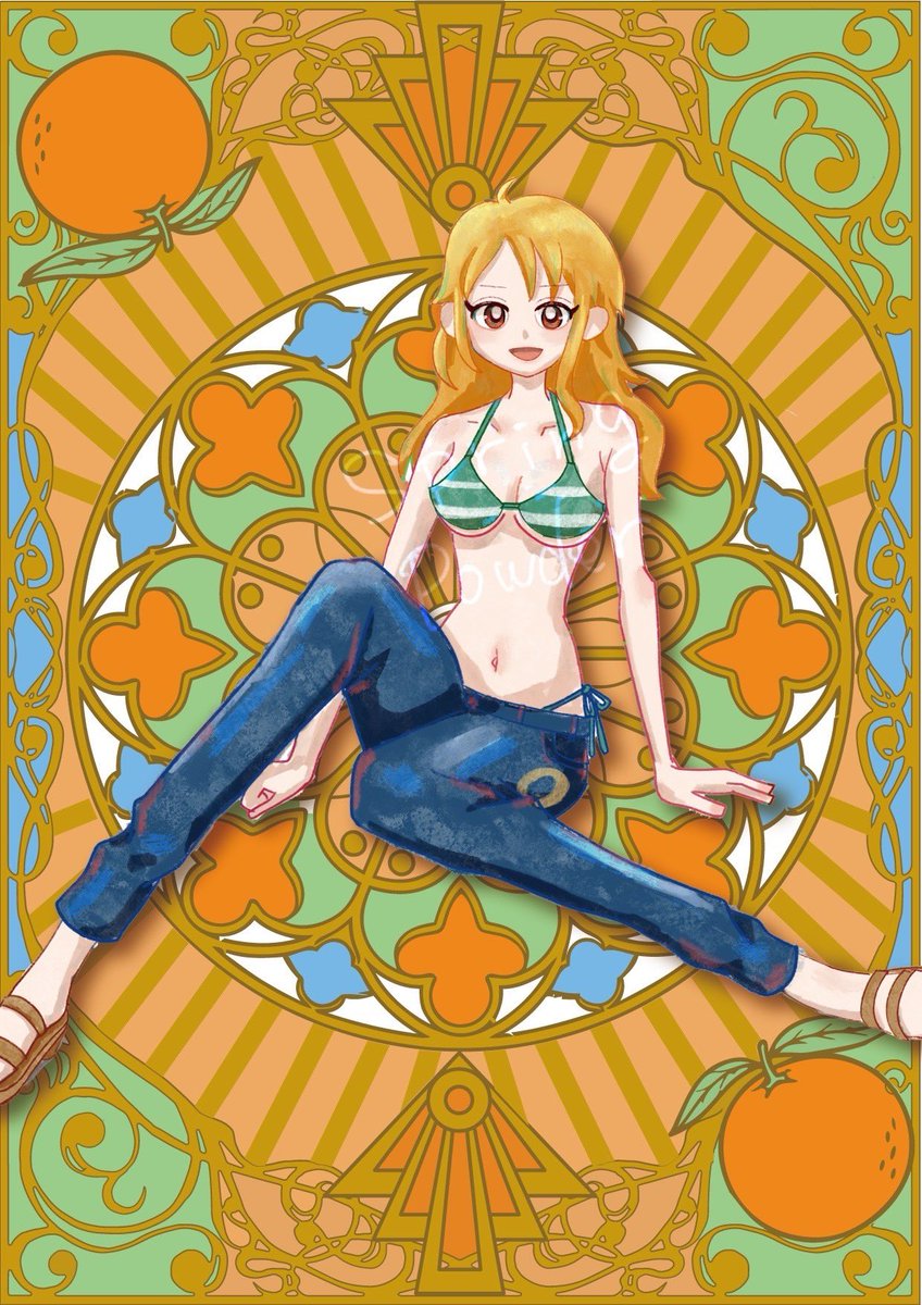 ワンピース #ONEPIECE #ファンアート #ナミ
