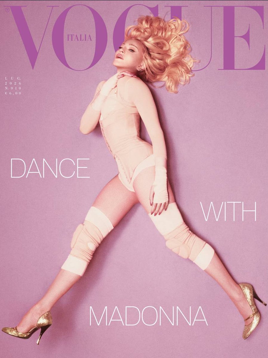 LaModeUnknown's tweet photo. HOT: Madonna in the lens of ✨️Rafael Pavarotti✨️ for the cover of Vogue Italia.🪡 https://t.co/GsKJVsQxC1
