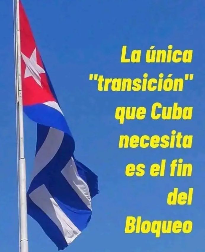 NelsonF01511077's tweet photo. #TumbaElBloqueo 
#CubaVencerá https://t.co/5PFW8wv5g7