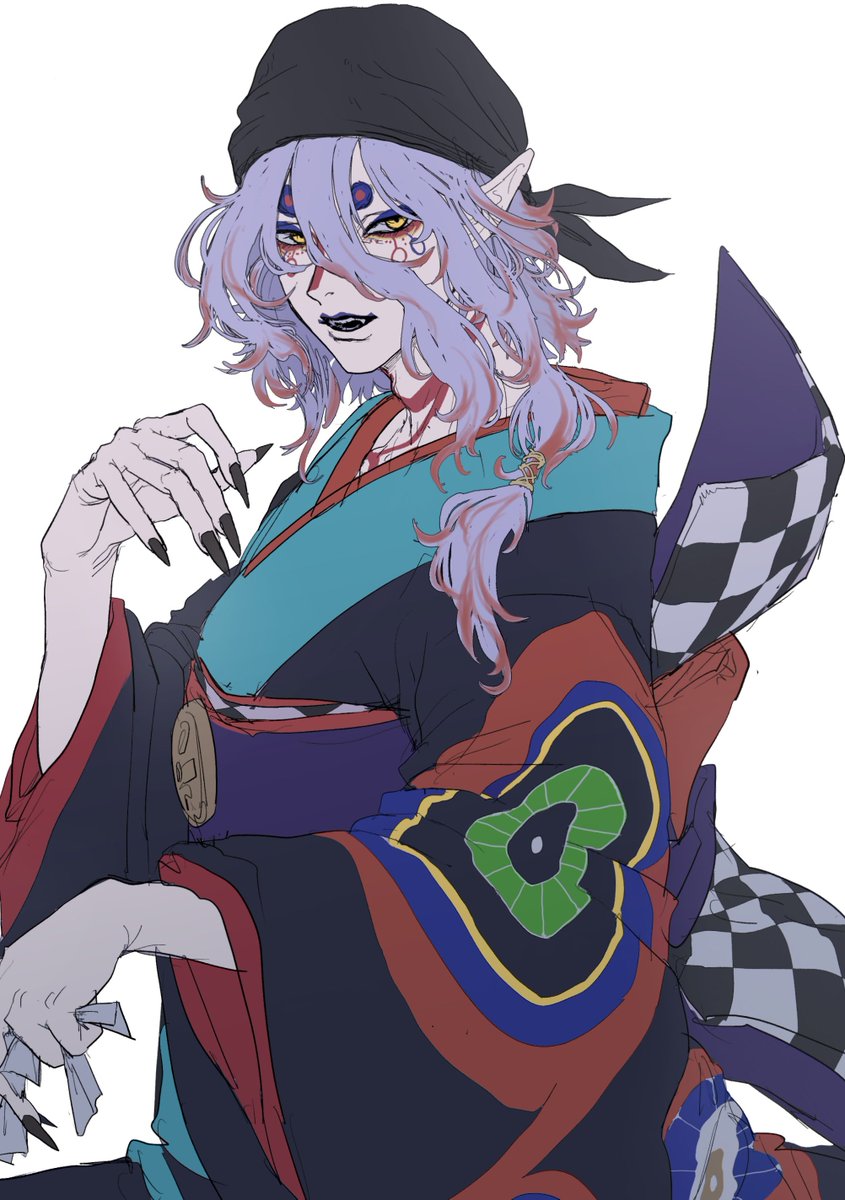 UoZumi__'s tweet photo. #モノノ怪_FA #モノノ怪 
坤の〜 https://t.co/XjcuEVsJXM