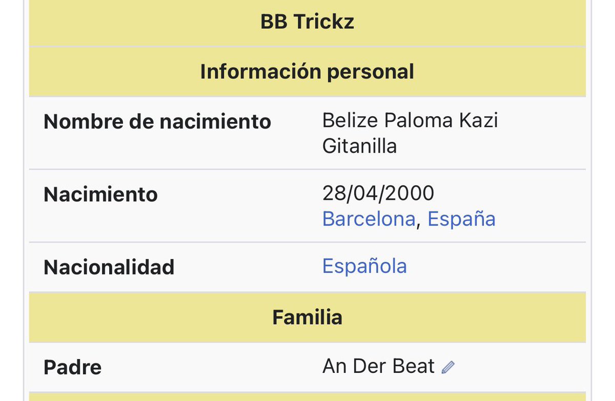 dylandesler's tweet photo. mi dato curioso de hoy es que el padre de bb trickz fue el dj de mucho muchacho en sónar en el año 2000 https://t.co/4IqhjOjNNj