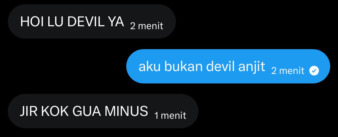 nomleean's tweet photo. shock, lebih shock lagi aku isi devil 😭 https://t.co/Bza7Vq4AdY