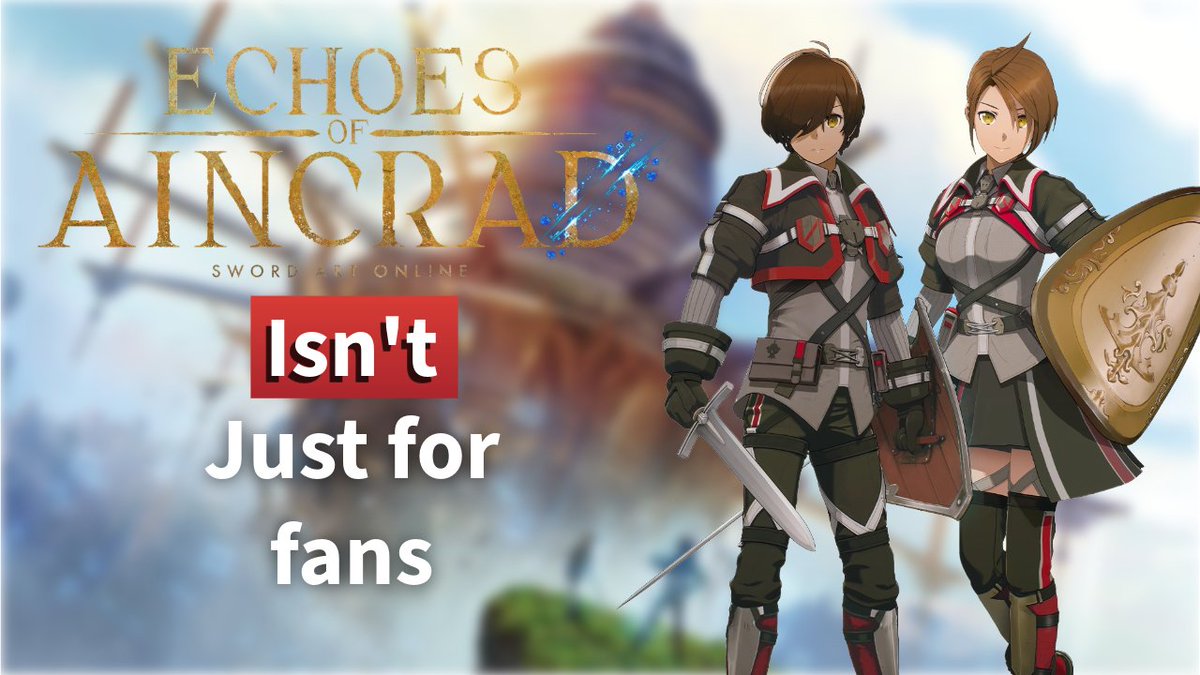 Betrigansmh's tweet photo. Haven't put out a Youtube video in like a year...but I want to get back into the rhythm. New short video out now about the new Sword Art Online game if you don't know much about it! Link in comments 👇

Will be using Youtube for a broader range of game topics, but also Rivals including a Rivals video upcoming soon. Appreciate any support for this! I want to try and fit reviews, and more commentary type content out, and thought this would be a good video to start to warm up to again