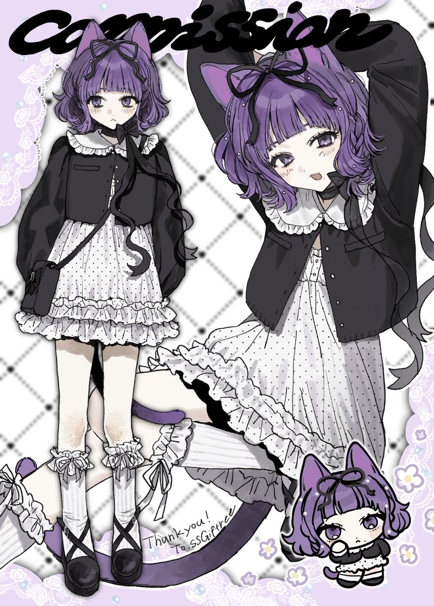 wayon514's tweet photo. #Skeb
服おまかせでした🐈‍⬛.⋆𝜗𝜚★ https://t.co/ebbEx3NJby