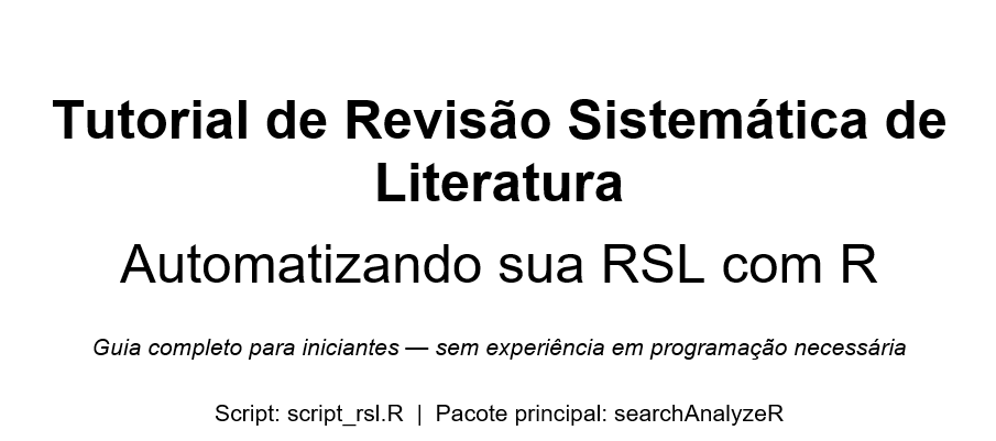 DalsonFigueired's tweet photo. Estou terminando de revisar o tutorial. A promoção ainda tá de pé, me ajude divulgando aqui, que depois eu mando o documento para o seu email. E aí vc vai ter o passo a passo de como implementar revisões sistemáticas dentro do R. Forte abraço!

https://t.co/2X00B2UIlc https://t.co/SbAzN1rtlq