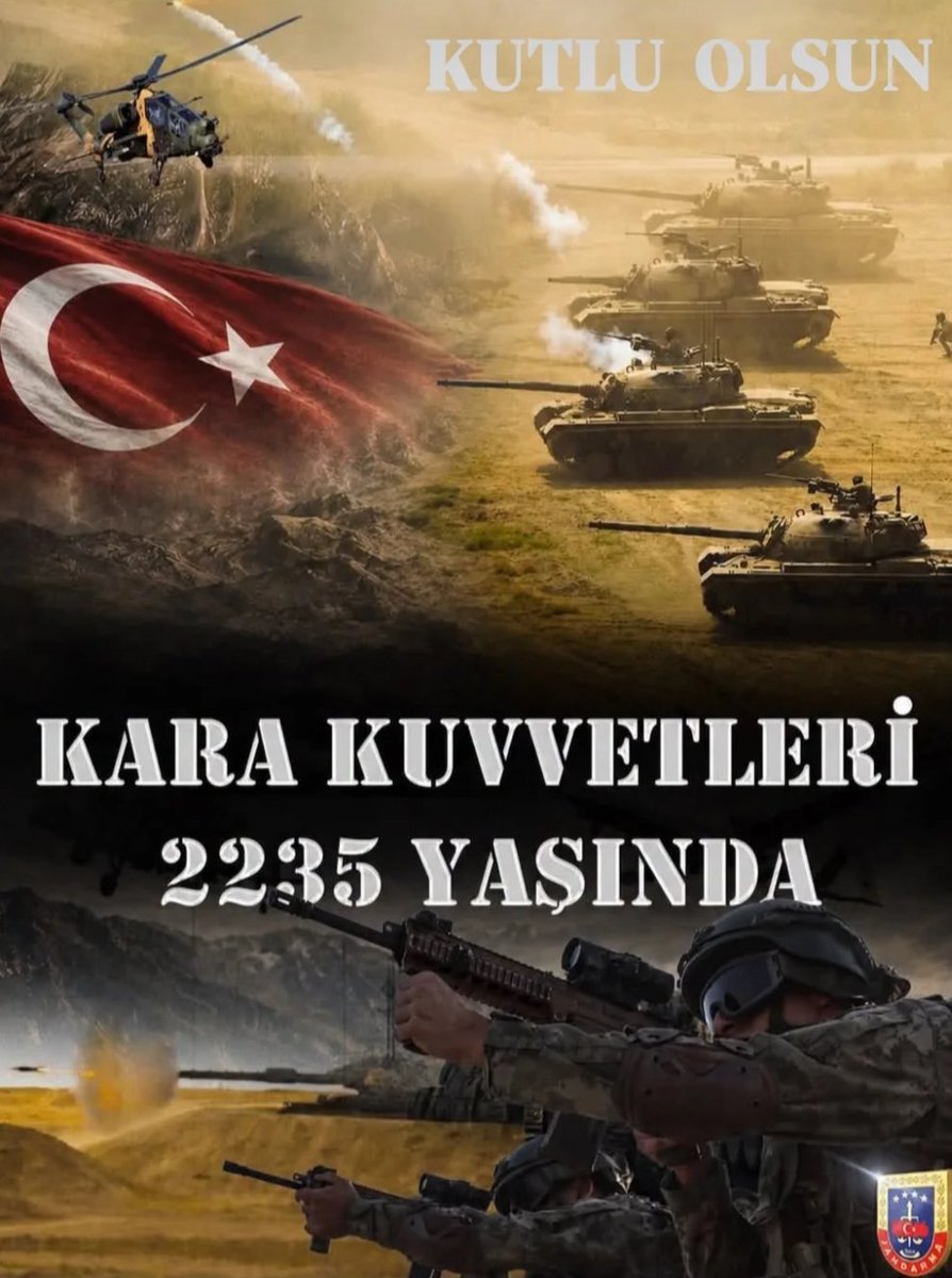 dortdivanli's tweet photo. Vatanımızın Bölünmez Bütünlüğünü Koruma Azmiyle Görevlerini Sürdüren, Mazisi Şan ve Şerefle Dolu Türk Kara Kuvvetlerimizin 2235. Kuruluş Yıl Dönümünü Kutluyor, Tüm Şehit ve Gazilerimizi Rahmet ve Minnetle Anıyoruz. #TürkKaraKuvvetleriKomutanlığı https://t.co/Wo19WpWfGL
