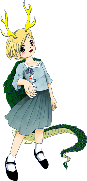 dailytouhous's tweet photo. The Touhou of the day is: Yachie Kicchou! https://t.co/7AfGlWjNDh