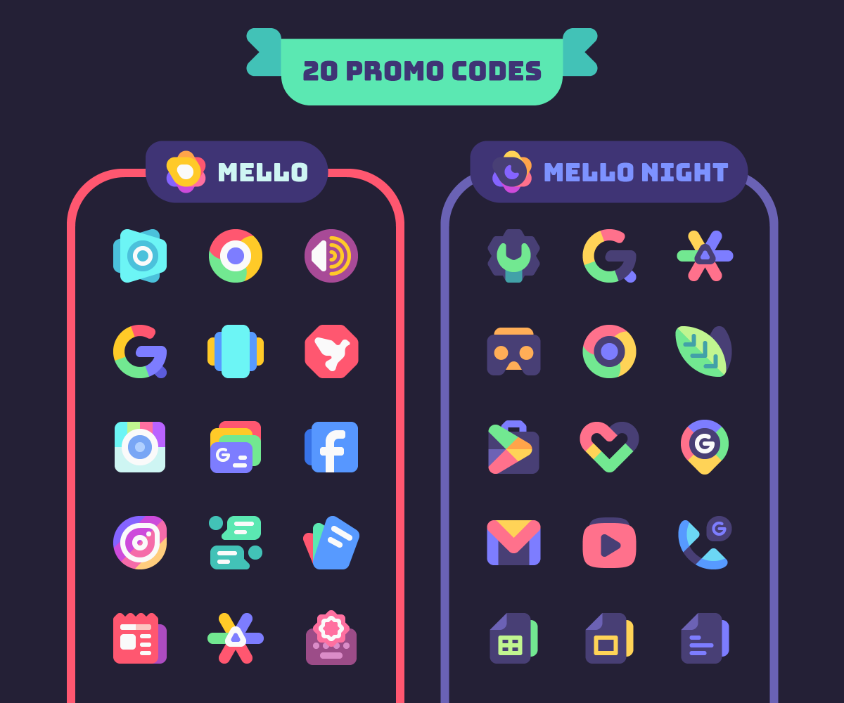 RahulKDinesh's tweet photo. 🌟GIVEAWAY ALERT🌟

Guys, I haven't hosted an icon pack giveaway in a while. So I'm giving away 10 codes each for Both Mello &amp; Mello Night Icon pack 🙌

Just ❤️ &amp; repost this post and follow me to enter the contest. The winners will be announced on Wednesday. https://t.co/WmN6hX8EAb