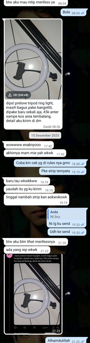 sfnalif's tweet photo. @undipmfs3 @wadulundip Follback min. Pernah di follback di bulan nov/desember. https://t.co/nvOpxSuYFX