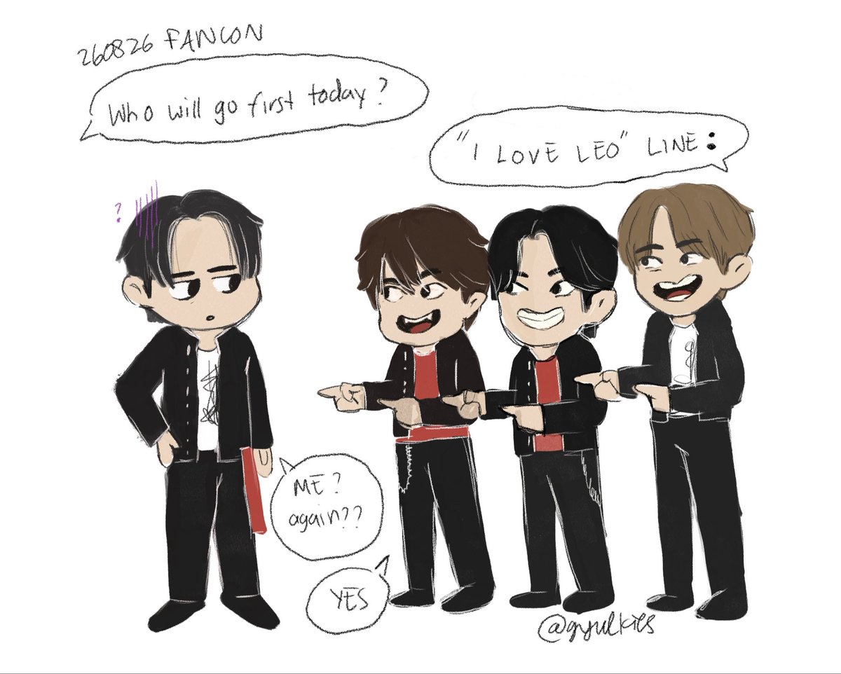 gyulkies's tweet photo. 260628 FANCON #ald1 

The ILOVELEO line today: https://t.co/IQxNQzC2wK
