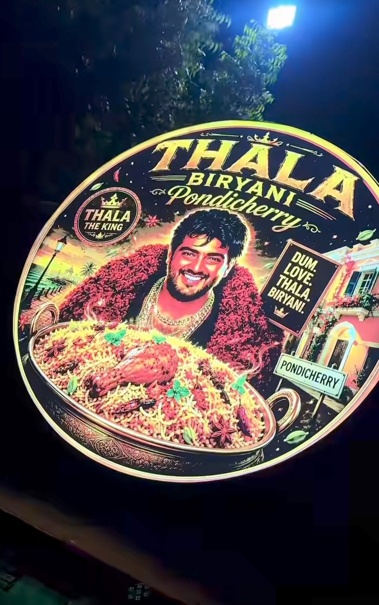 AjithFCMadurai's tweet photo. தல Biriyani 😋😋

#AjithKumar #AK64 https://t.co/lrOWukFPyc
