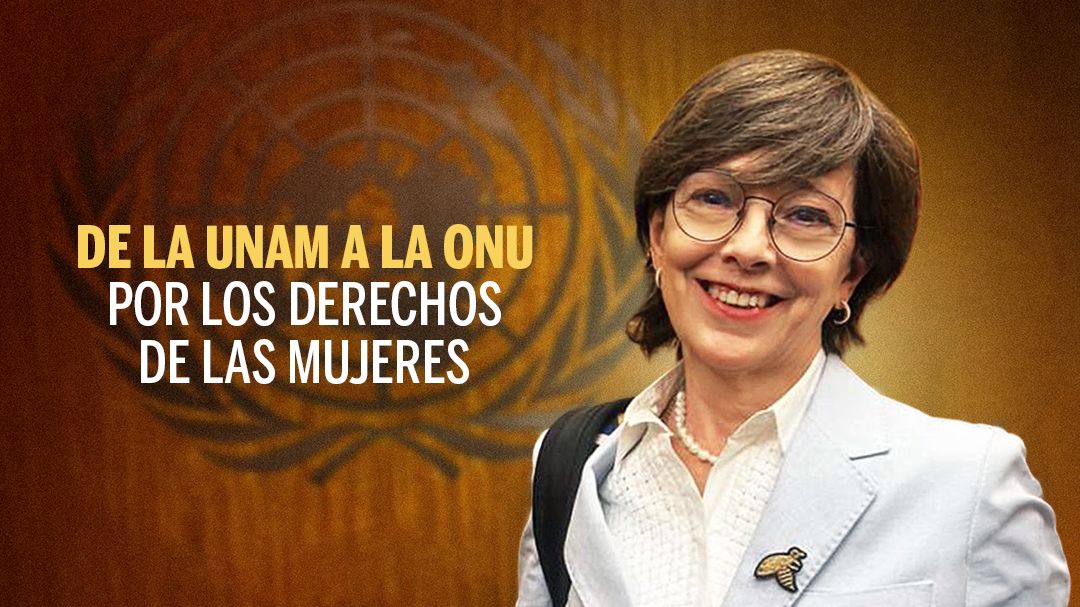 UNAM_MX's tweet photo. #UnGOYApara la doctora Marta Ferreyra Beltrán, egresada y profesora universitaria, por su elección como integrante del Comité para la Eliminación de la Discriminación contra la Mujer (CEDAW) para el periodo 2027-2030. Su trayectoria en igualdad de género, políticas de cuidados y prevención de la violencia de género representa una valiosa contribución al ámbito internacional.