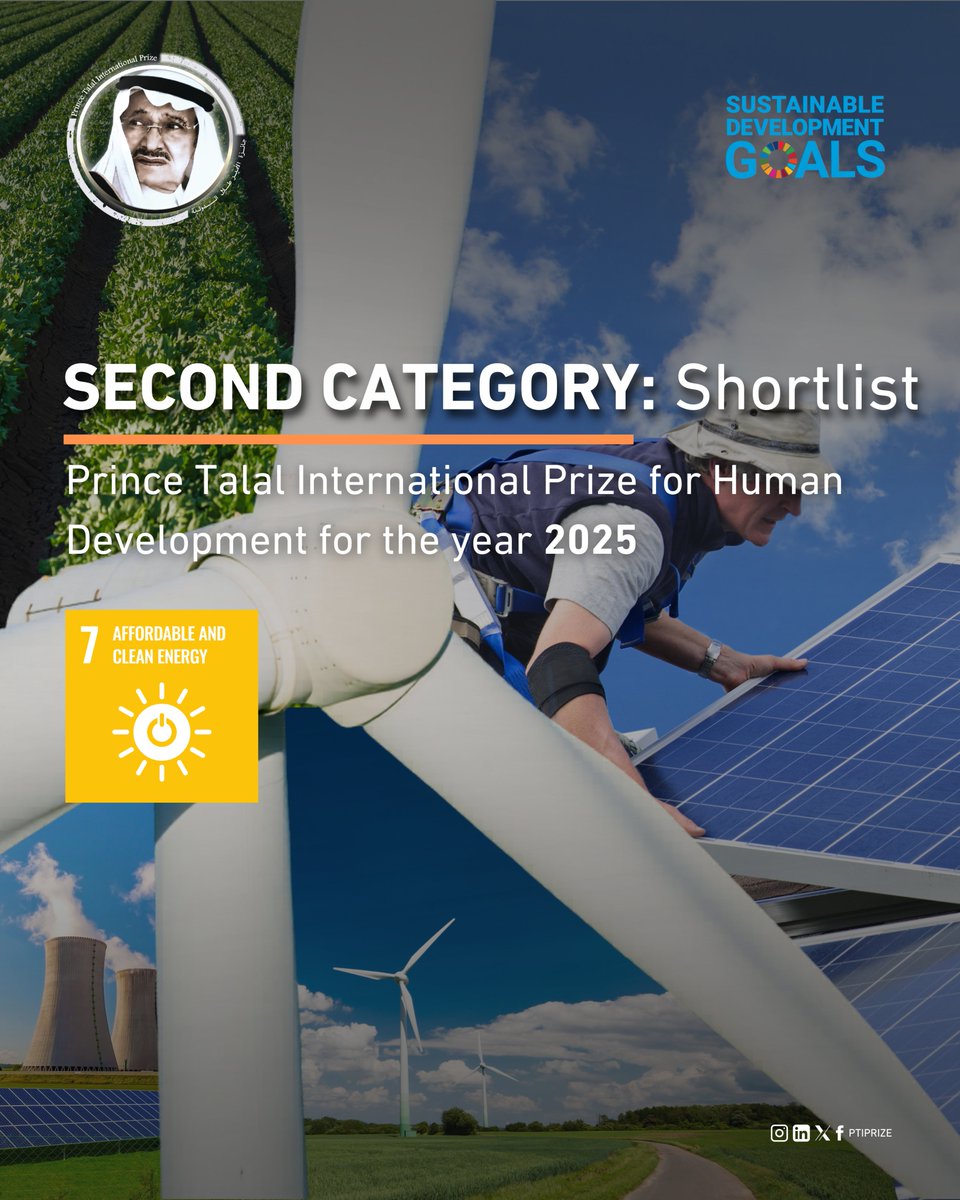 PTIPrize's tweet photo. ⚡💡 Powering communities. Inspiring change.

We’re excited to announce the Top 5 shortlisted projects in Category 2 (National NGOs) of the #Prince_Talal_International_Prize for Human Development 2025. https://t.co/lS8WcMLsSH